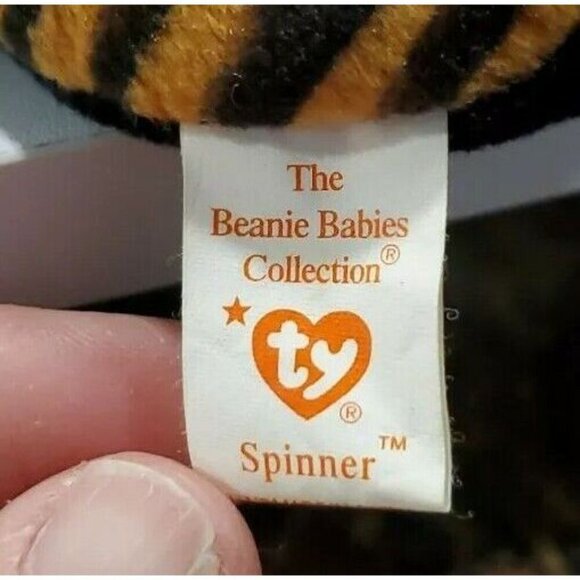 Spinner The Spider The Beanie Babies Collection 1996 Retired great Condition - Picture 4 of 8